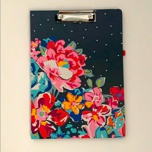 Vera Bradley Pretty Posies Clipboard Portfolio NEW